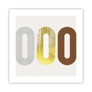 Poster - Oooh! - 40x40 cm
