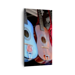 Bild auf Leinwand - Leinwandbild - Lateinische Atmosphäre - 65x120 cm