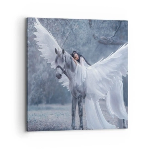 Bild auf Leinwand - Leinwandbild - Ein inspirierter Moment - 70x70 cm