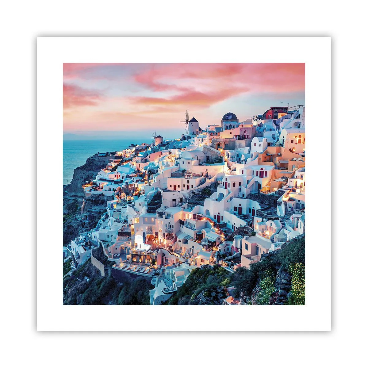 Poster - Dein toller griechischer Urlaub - 40x40 cm