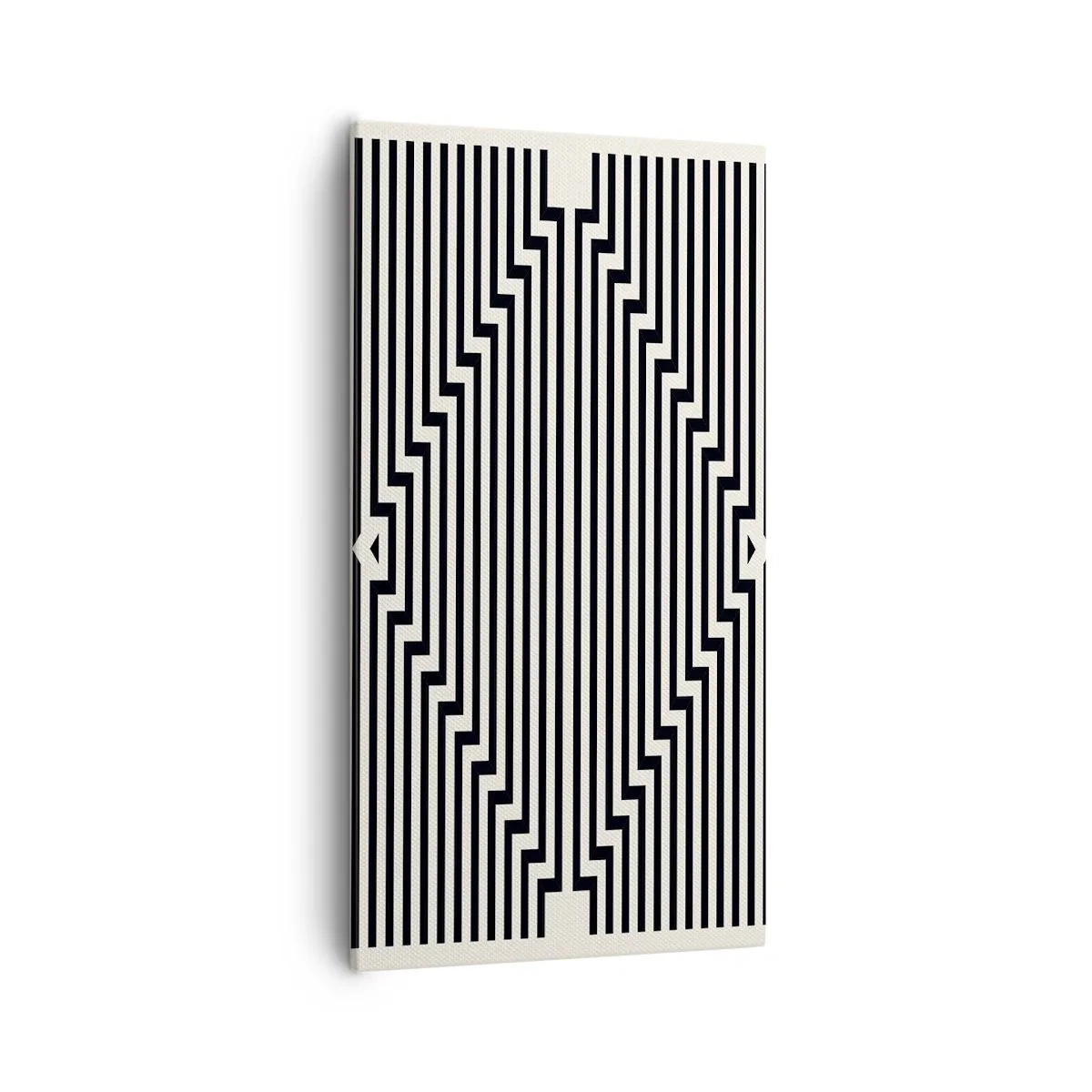 Bild auf Leinwand - Leinwandbild - Geometrische Illusion - 55x100 cm