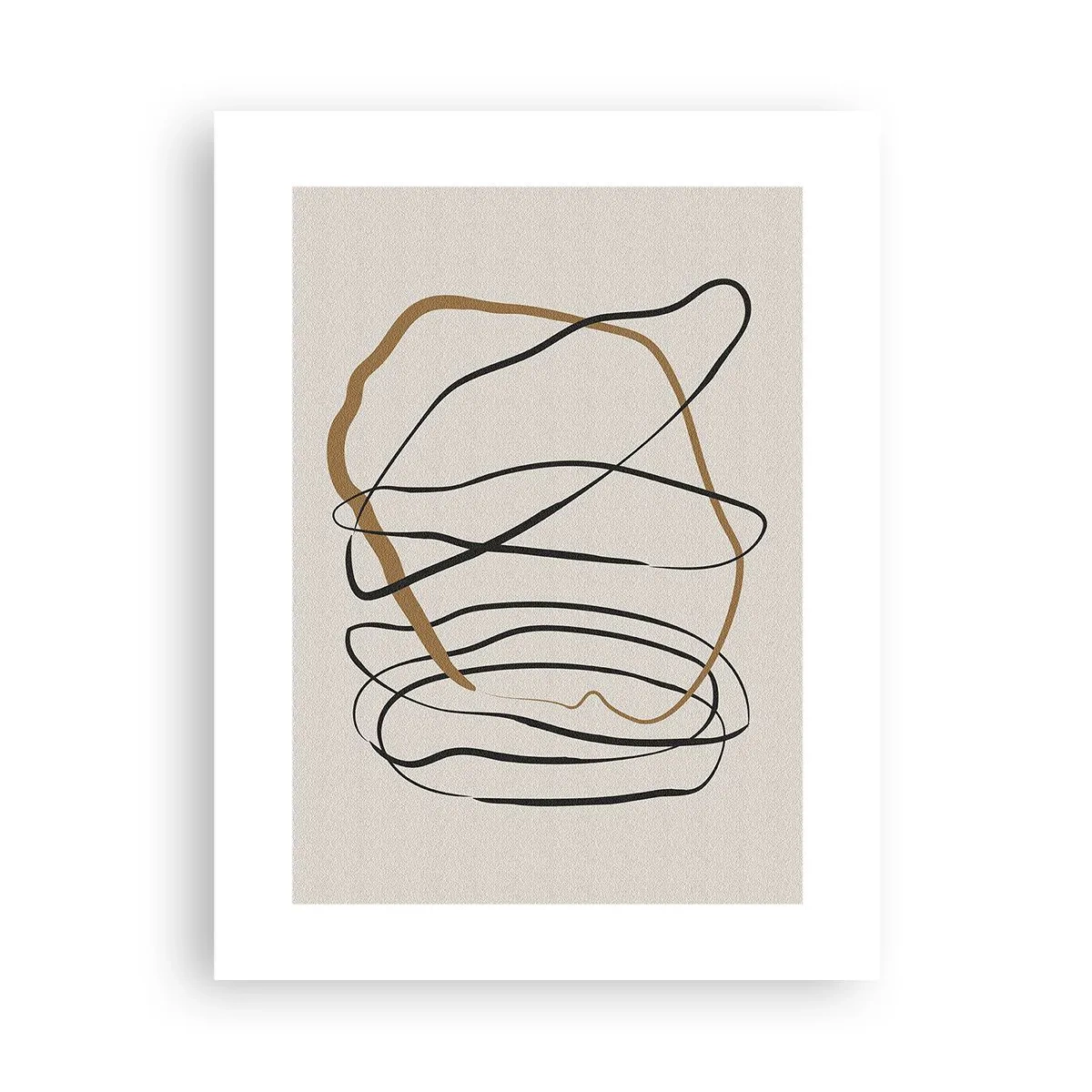 Poster - Komposition – Looptanz - 30x40 cm