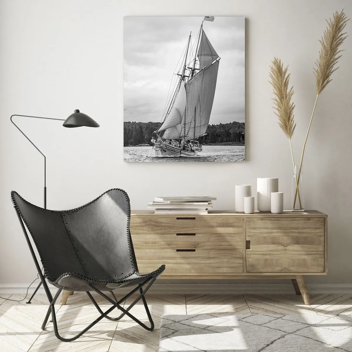 Glasbild - Bild auf glas - Brüder des Windes - 80x120 cm