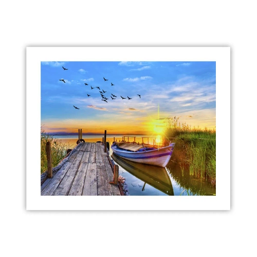 Poster - Bis morgen - 50x40 cm