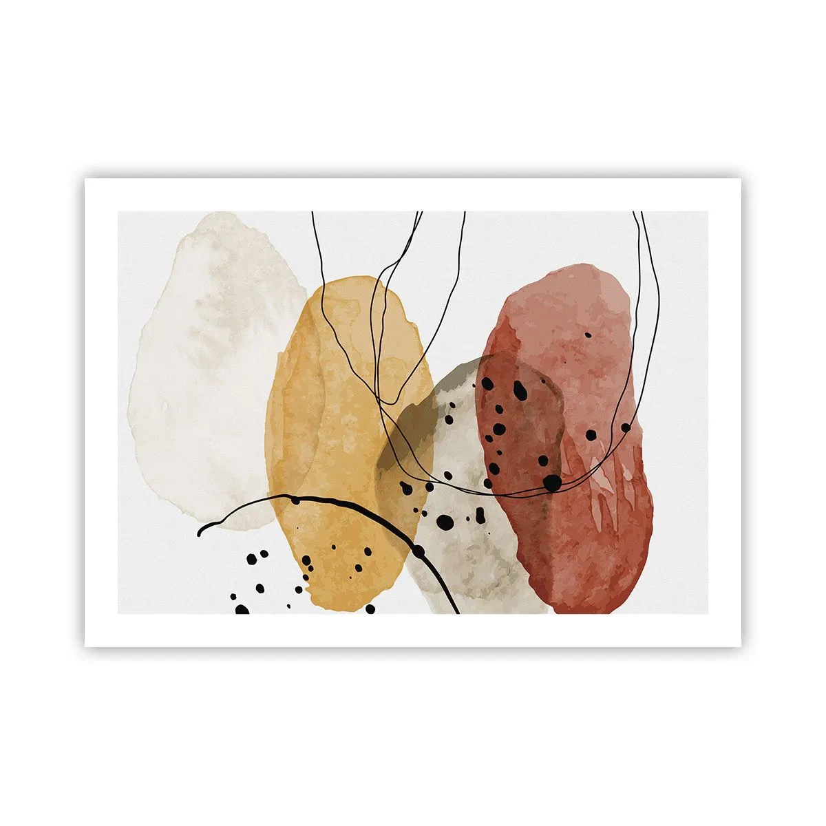 Poster - Wie leichte, transparente Luft - 70x50 cm