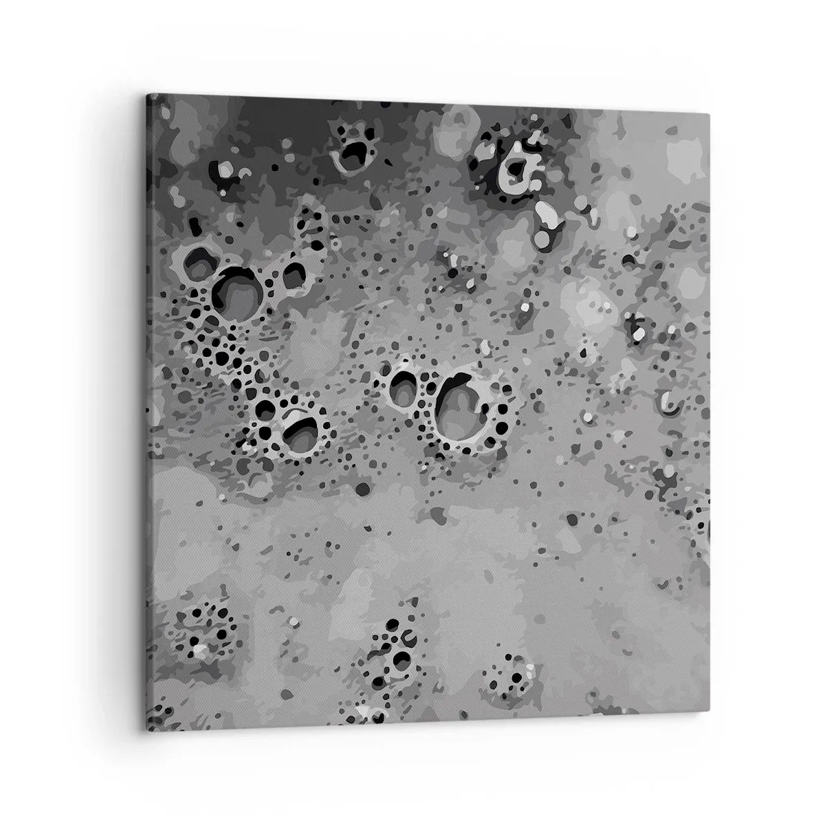 Bild auf Leinwand - Leinwandbild - Wie eine Mondlandschaft - 50x50 cm