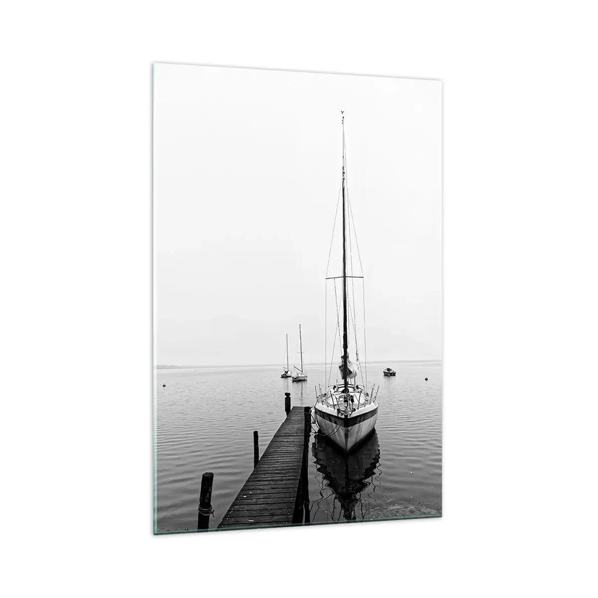 Glasbild - Bild auf glas - Bereit zu gehen - 70x100 cm