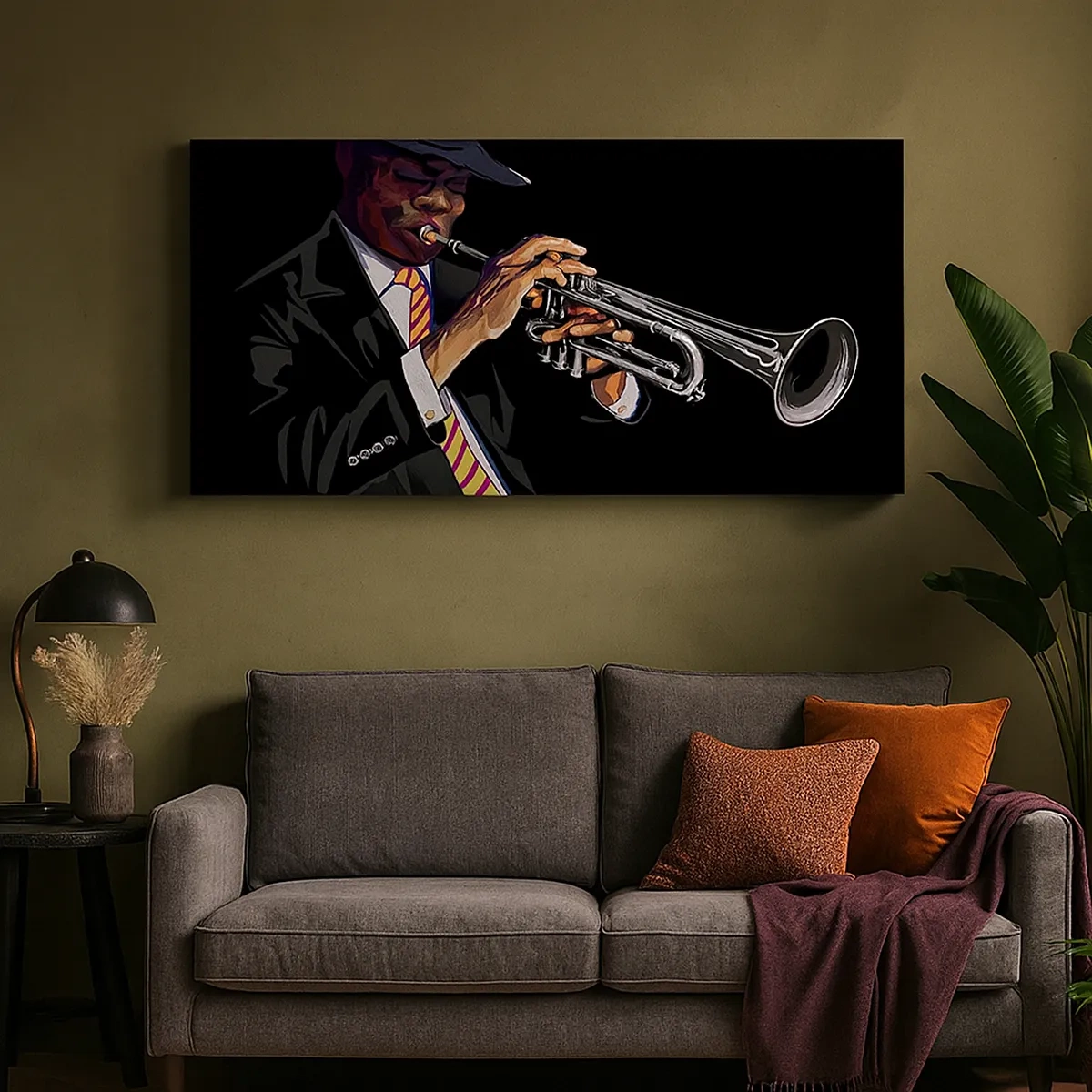 Bild auf Leinwand - Leinwandbild - Charme der alten Schule - 30x30 cm