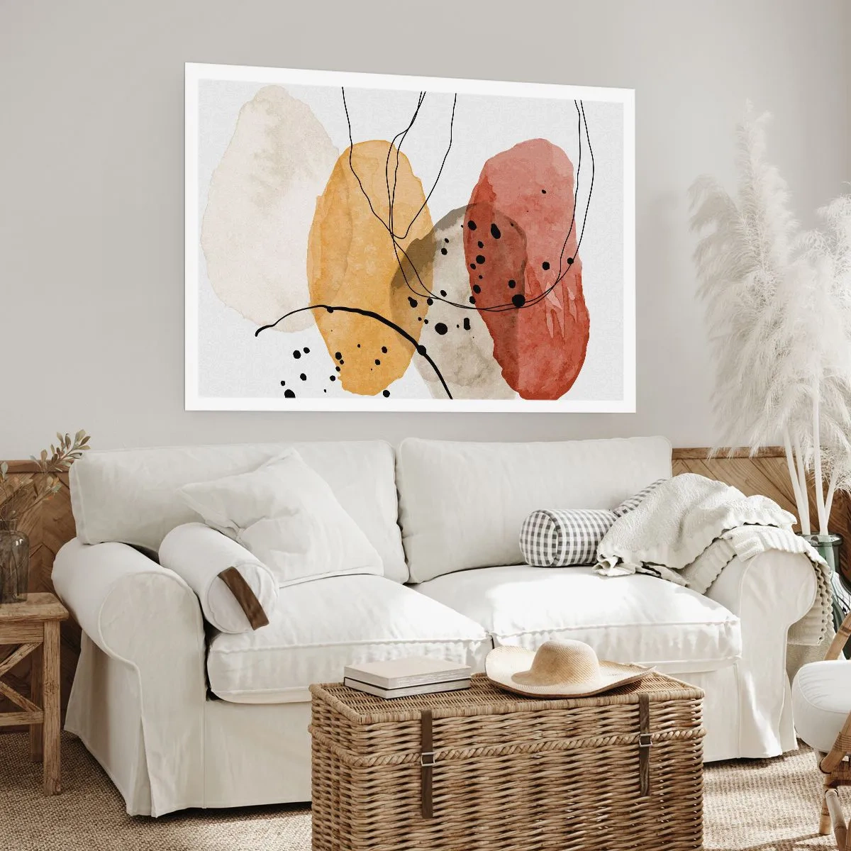 Poster - Wie leichte, transparente Luft - 91x61 cm
