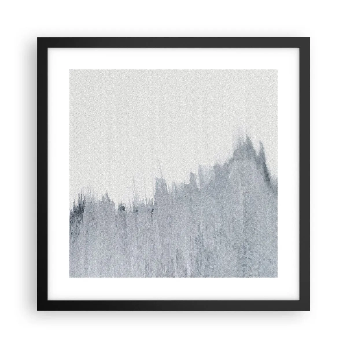 Poster in einem schwarzem Rahmen - Mysteriöse Aufzeichnung - 40x40 cm