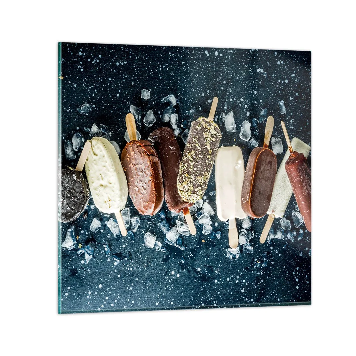 Glasbild - Bild auf glas - Geschmack des heißen Sommers - 70x70 cm