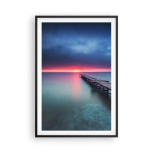 Poster in einem schwarzem Rahmen - Zwischen Himmel und Erde - 61x91 cm
