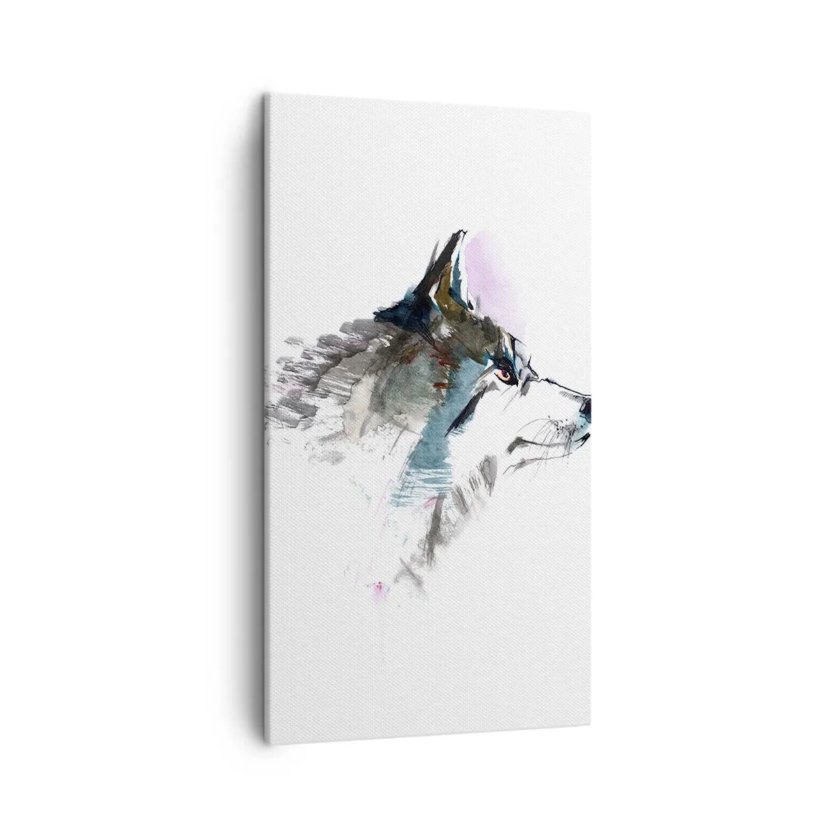 Bild auf Leinwand - Leinwandbild - Vom Teufel sprechen - 45x80 cm