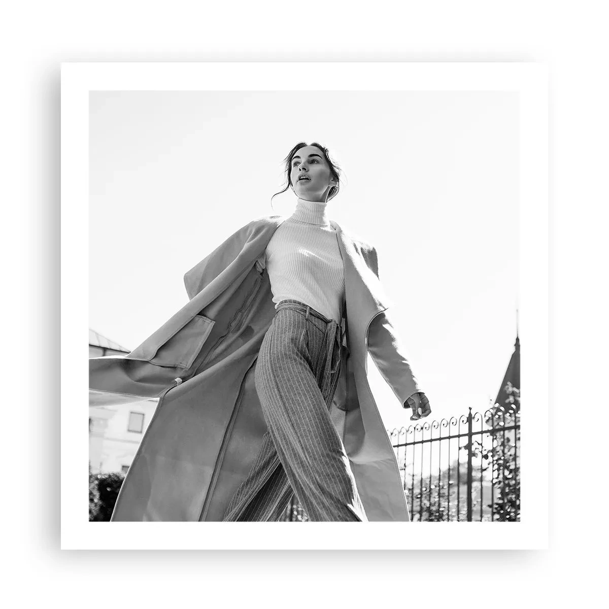 Poster - Gehst du mit mir? - 60x60 cm