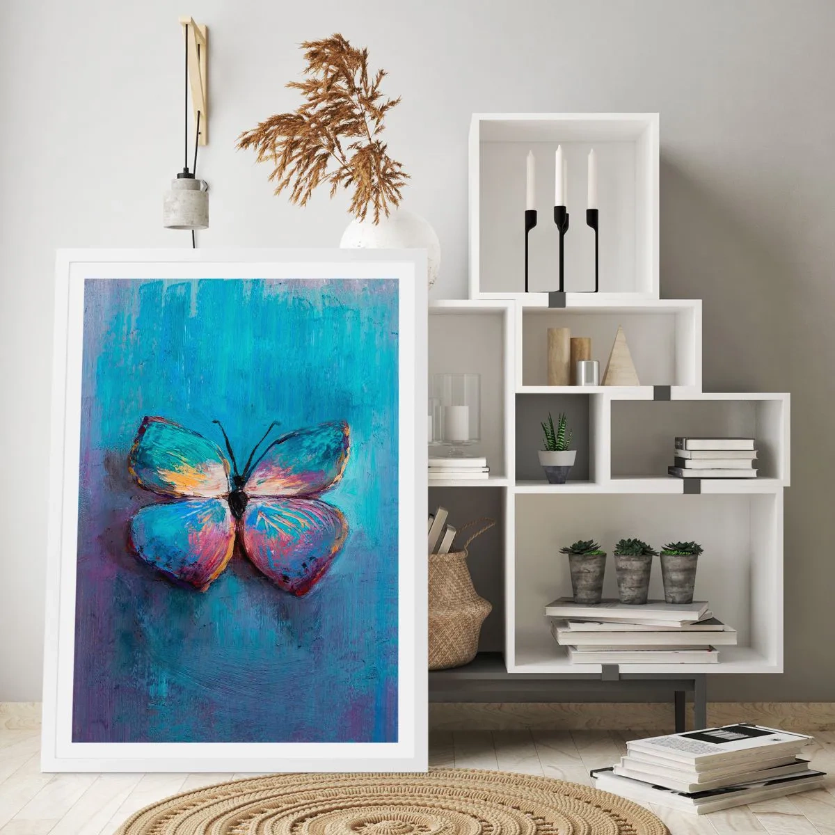 Poster in einem weißen Rahmen - In all seiner Pracht - 30x40 cm