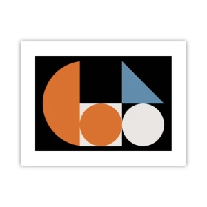 Poster - Bebilderte Anordnung - 40x30 cm