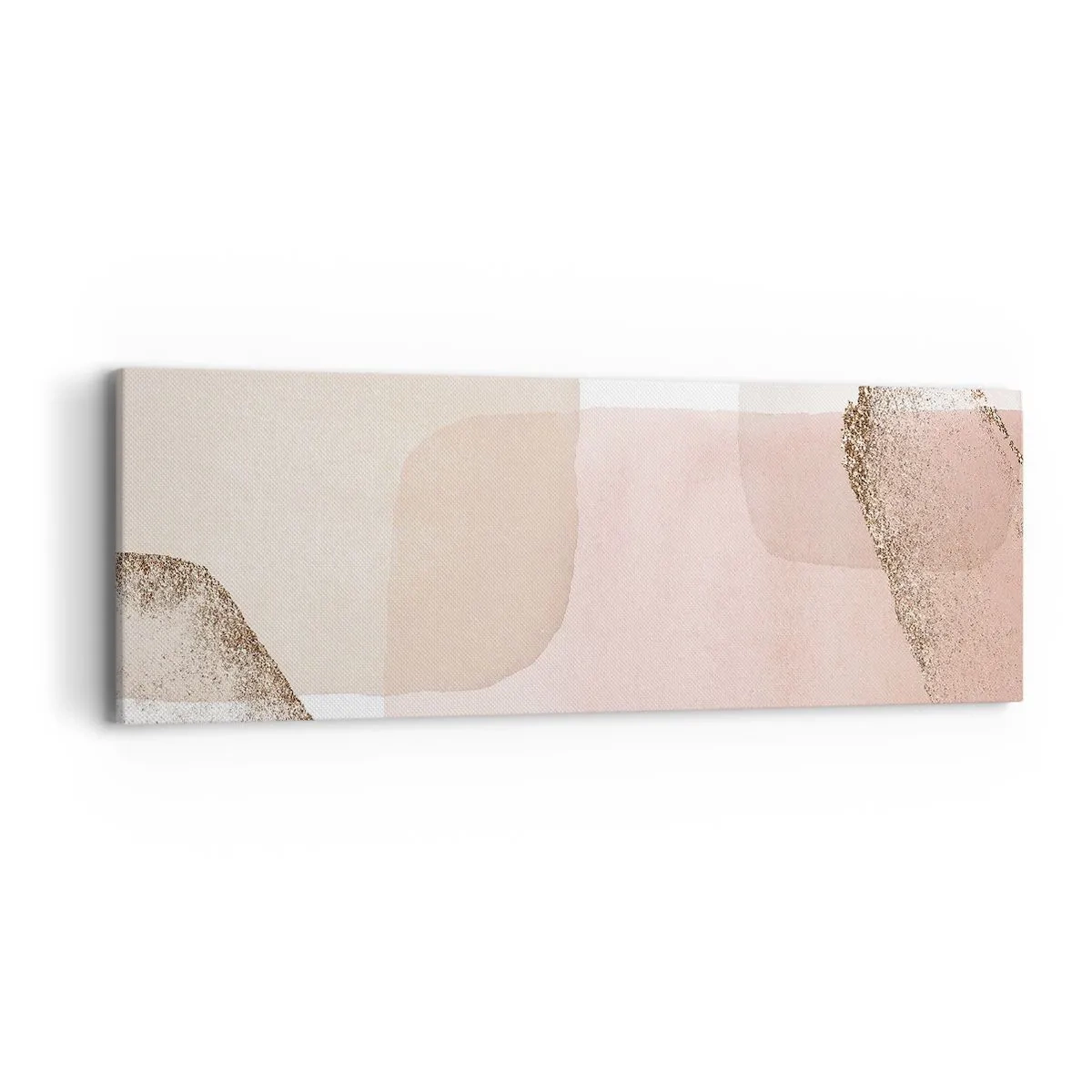 Bild auf Leinwand - Leinwandbild - Ein Blick durch die Farbe - 90x30 cm