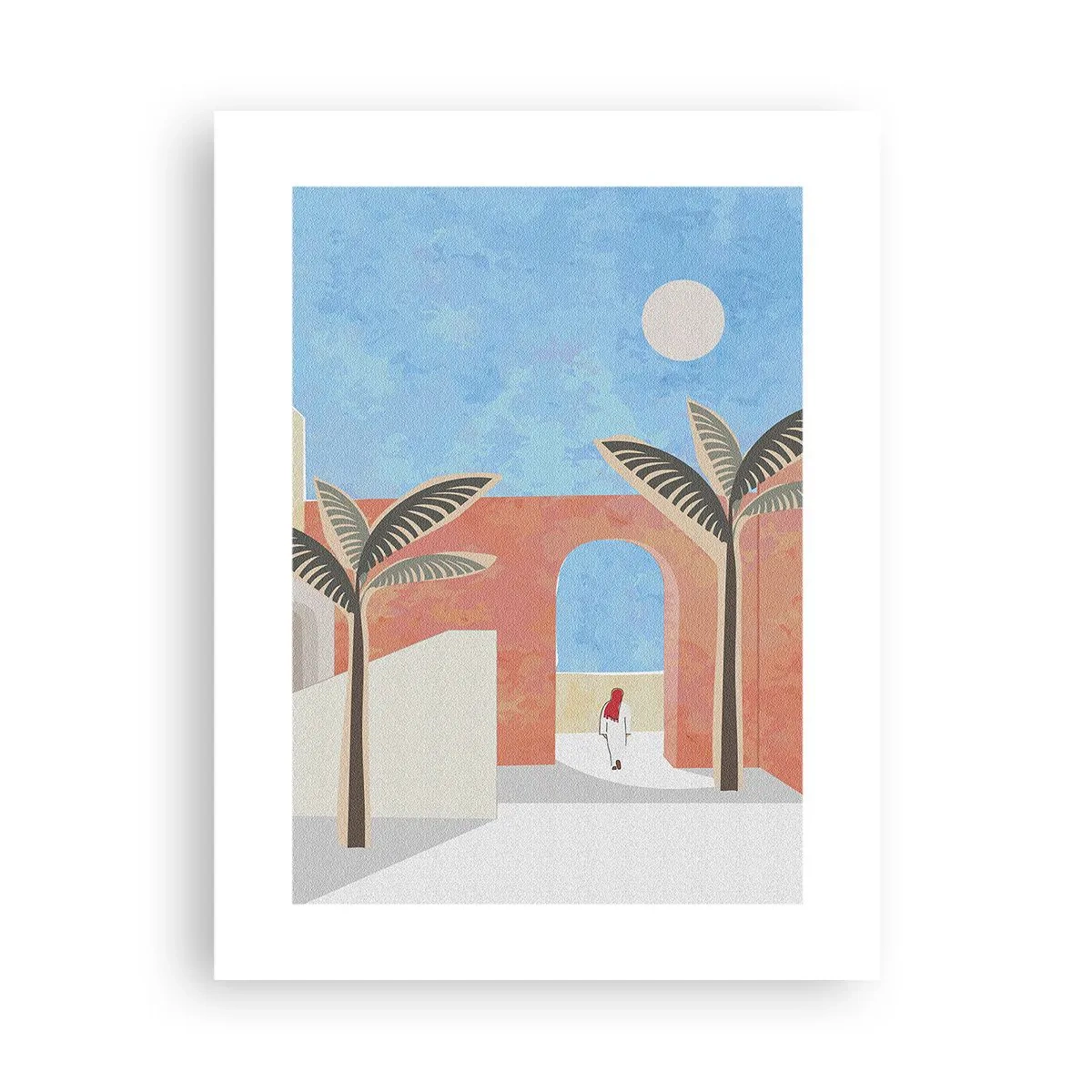 Poster - Arabischer Tag - 30x40 cm