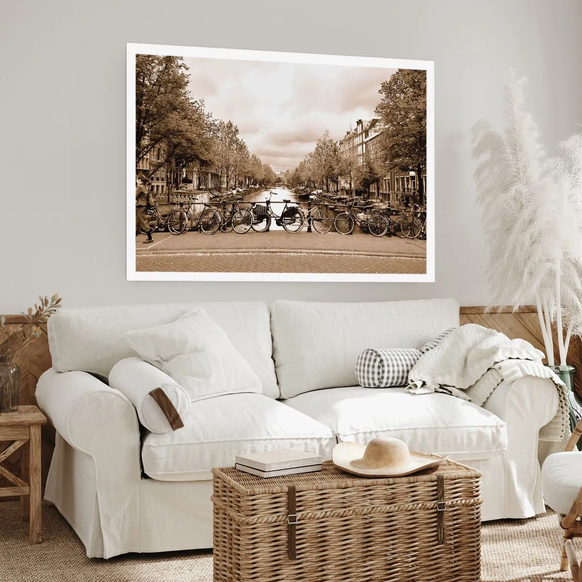 Poster - Niederländische Atmosphäre - 40x30 cm
