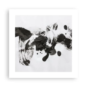 Poster - Obwohl das Wahnsinn ist, steckt darin eine Methode? - 40x40 cm