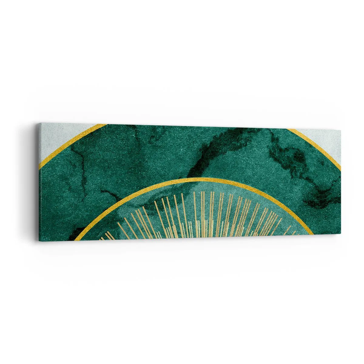 Bild auf Leinwand - Leinwandbild - Anderes Sonnensystem - 90x30 cm