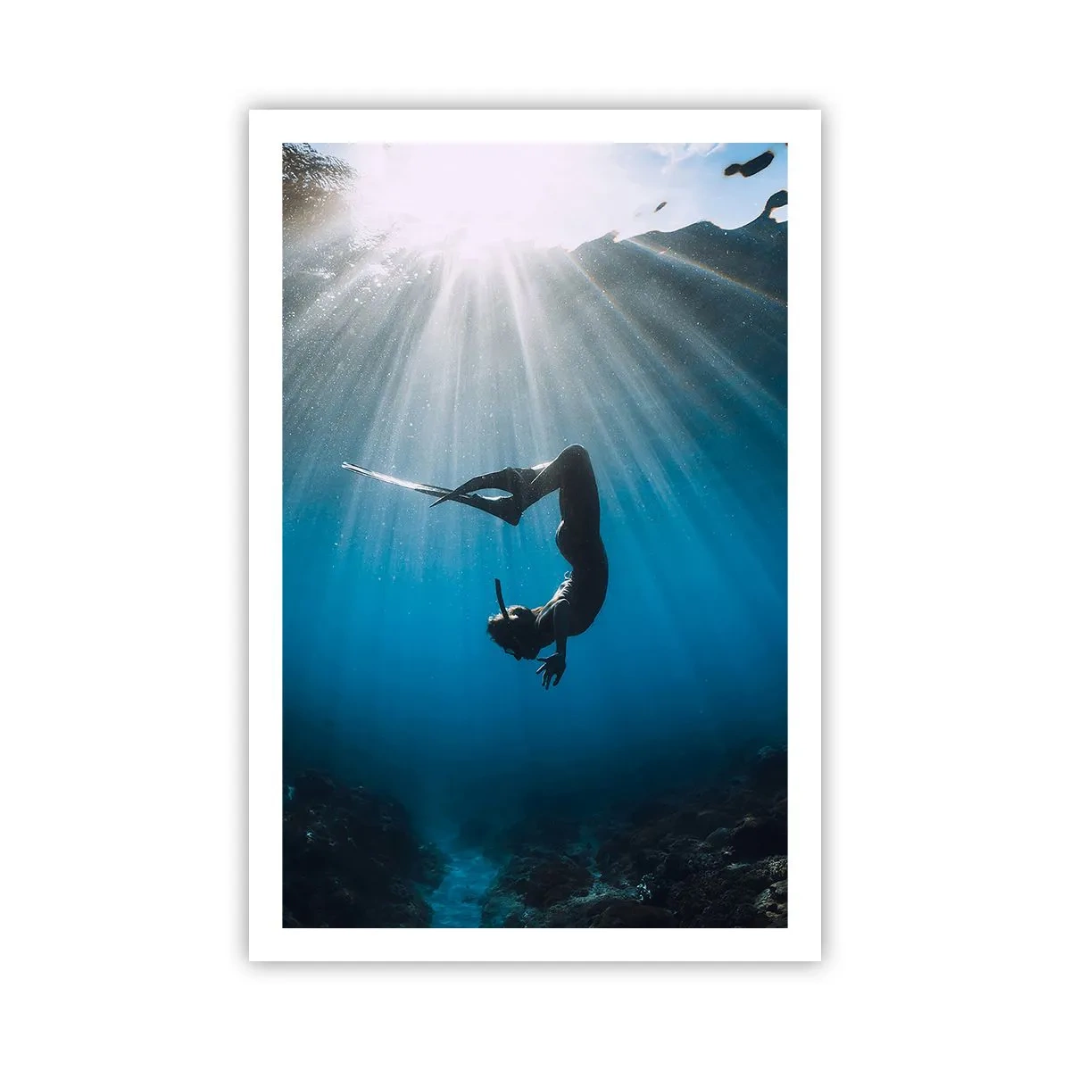 Poster - Tanz unter Wasser - 61x91 cm