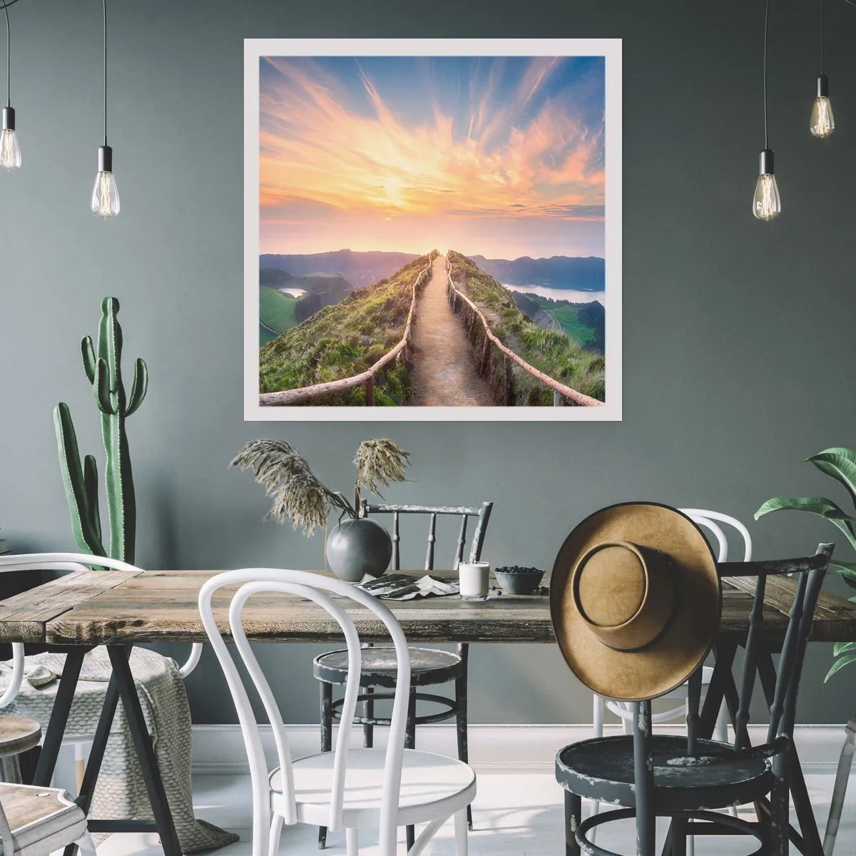 Poster - Nah am Himmel - 30x30 cm