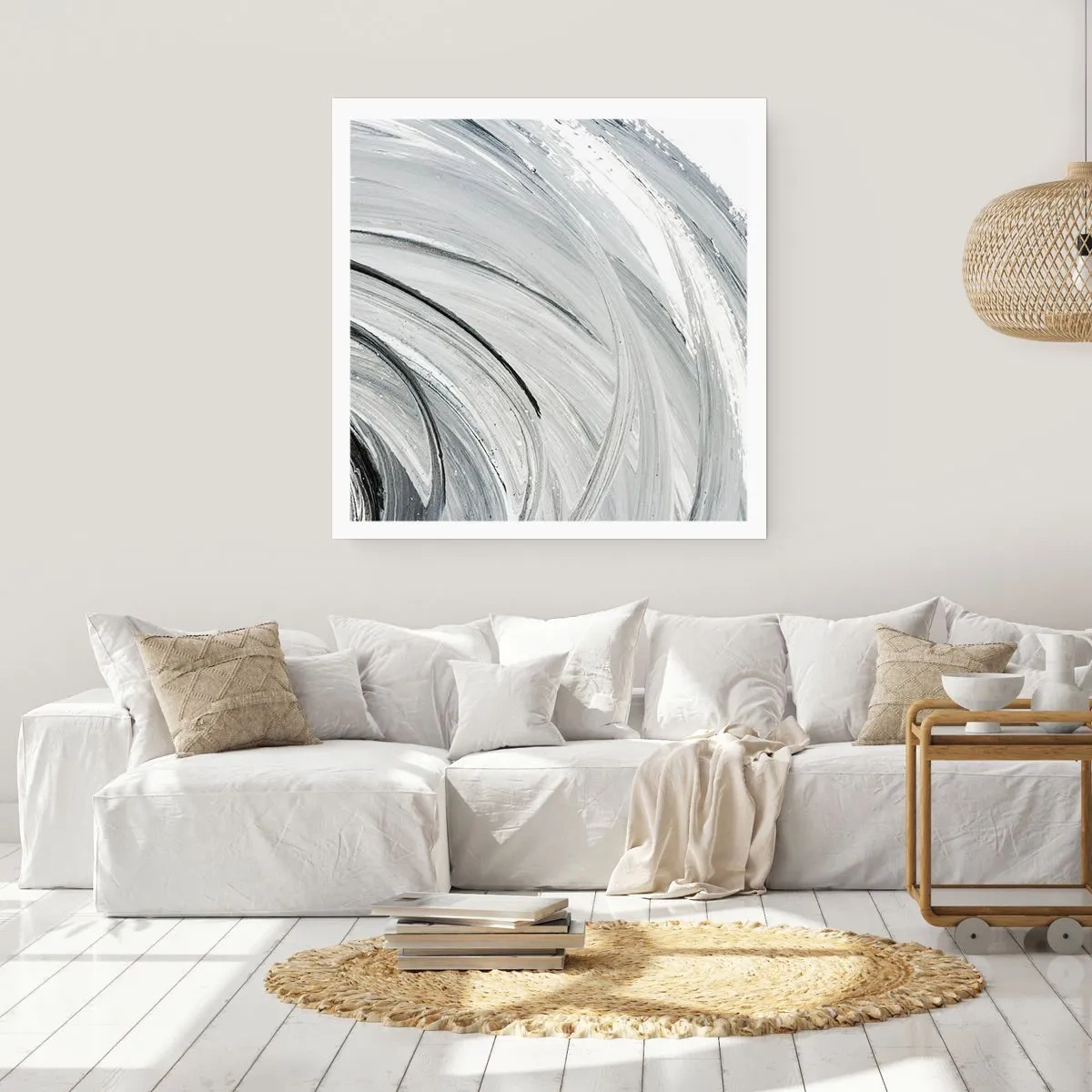 Poster - Orbitale Komposition - 60x60 cm