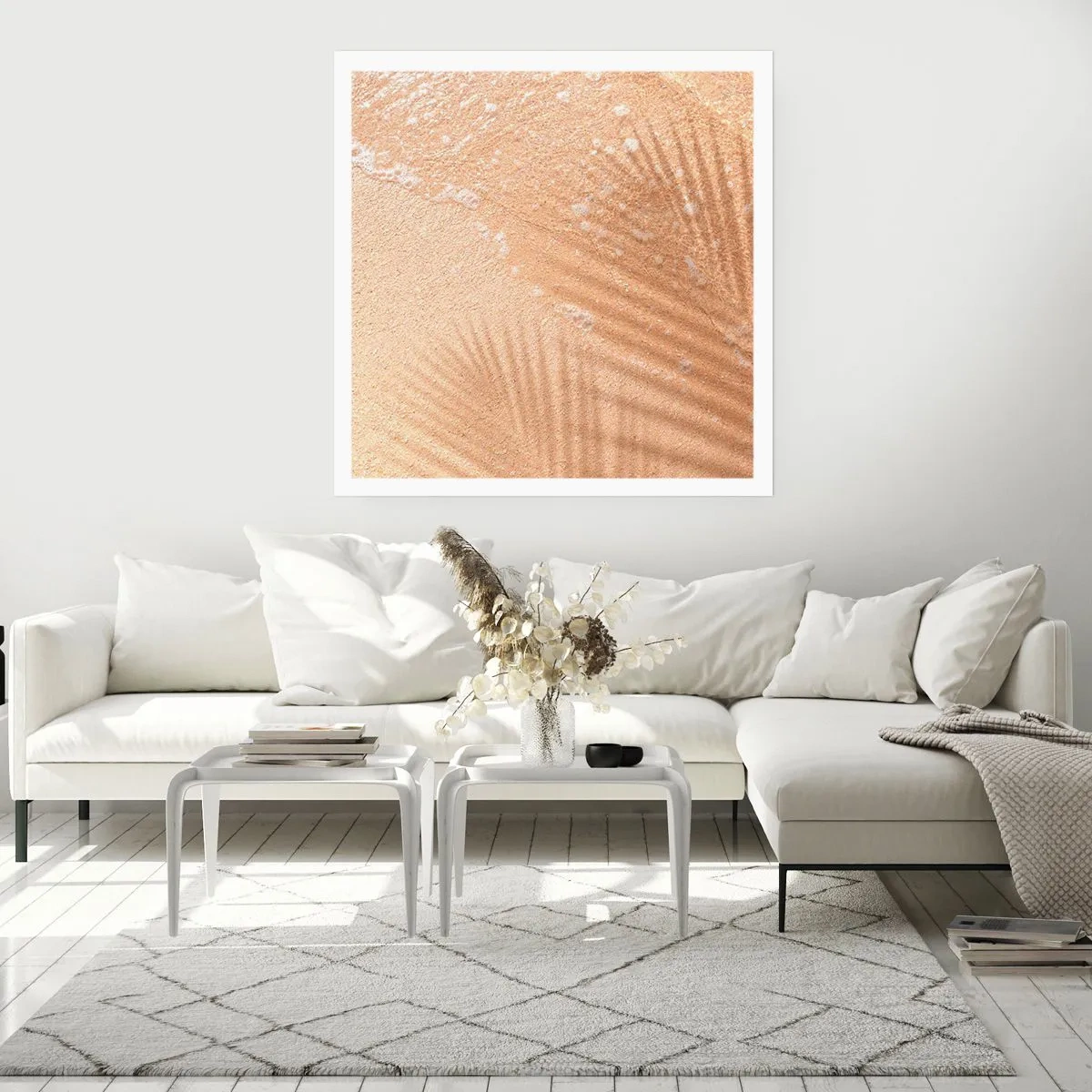 Poster - Der Schatten eines heißen Sommers - 50x50 cm