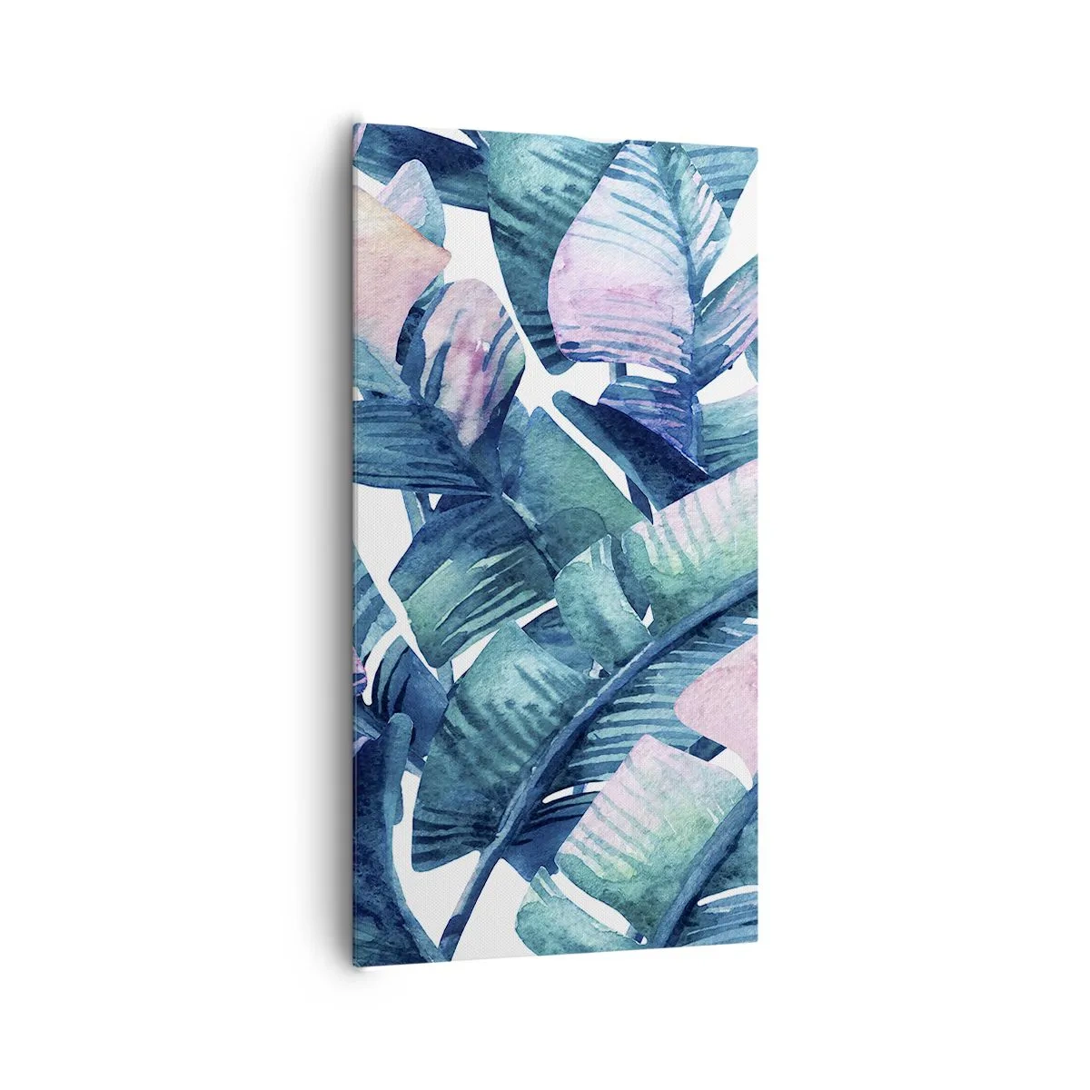 Bild auf Leinwand - Leinwandbild - In einem Bananenhain - 65x120 cm