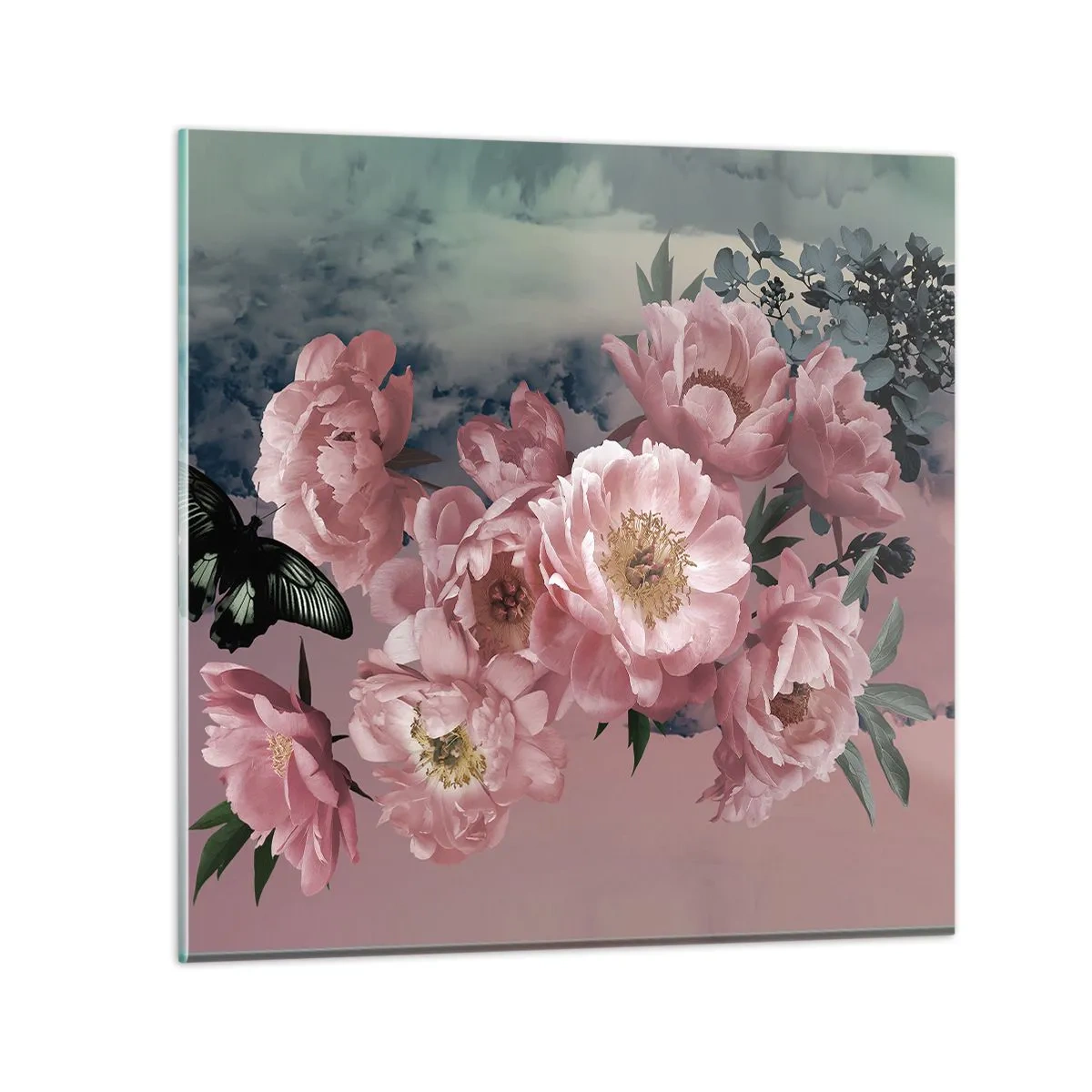 Glasbild - Bild auf glas - Der Höhepunkt der Romantik - 60x60 cm