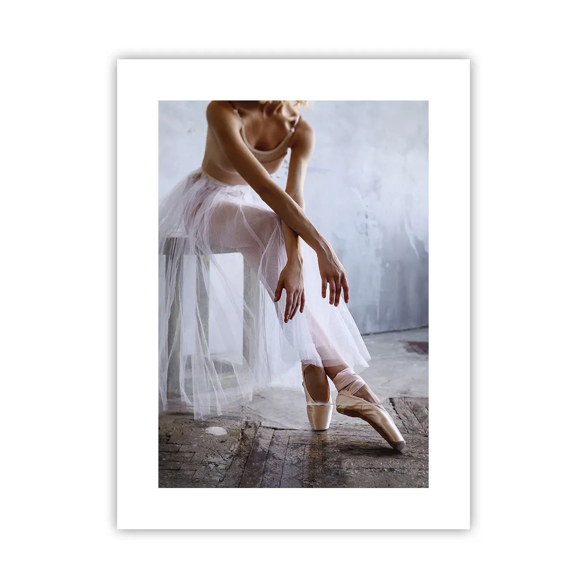 Poster - Bevor die Rampe leuchtet - 30x40 cm