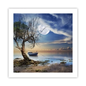 Poster - Ist das das Ende oder der Anfang? - 50x50 cm
