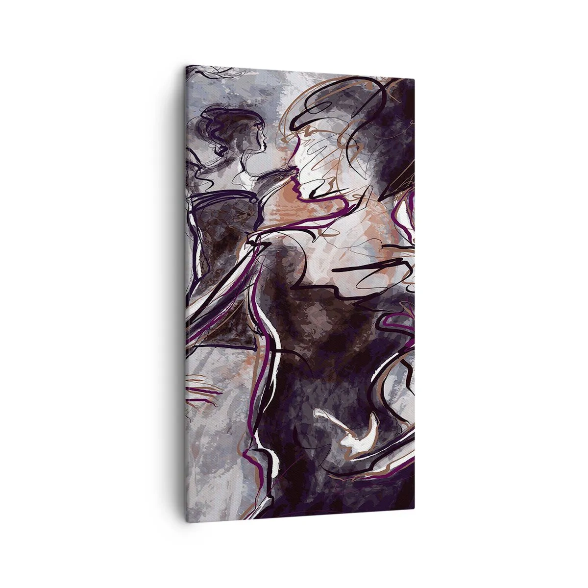 Bild auf Leinwand - Leinwandbild - In der Musik auflösen - 45x80 cm