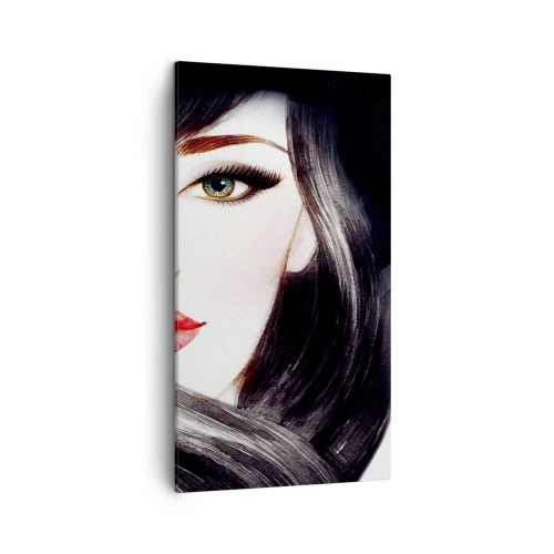 Bild auf Leinwand - Leinwandbild - Saphir-Optik - 45x80 cm