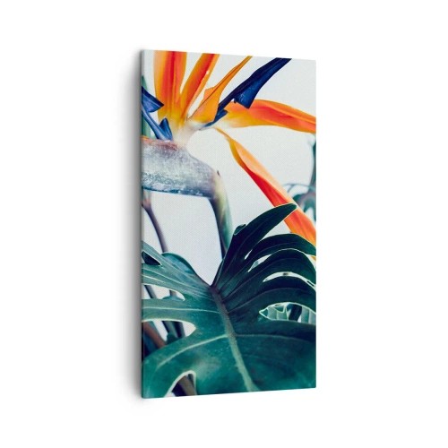 Bild auf Leinwand - Leinwandbild - Vogelbusch - 45x80 cm