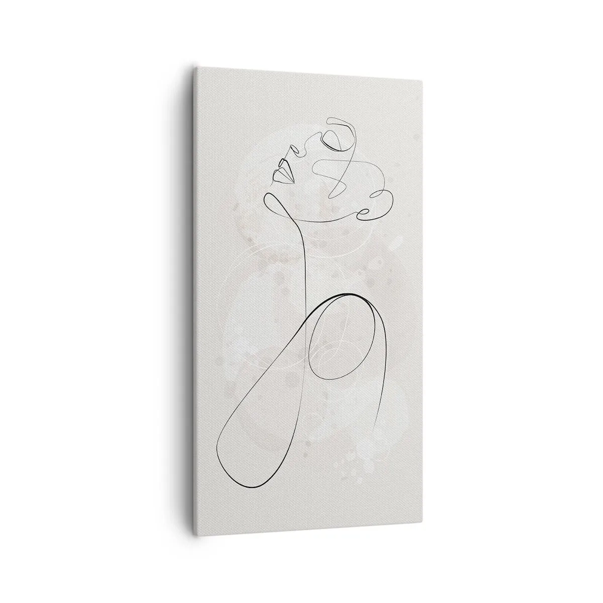 Bild auf Leinwand - Leinwandbild - Die Spirale der Schönheit - 55x100 cm