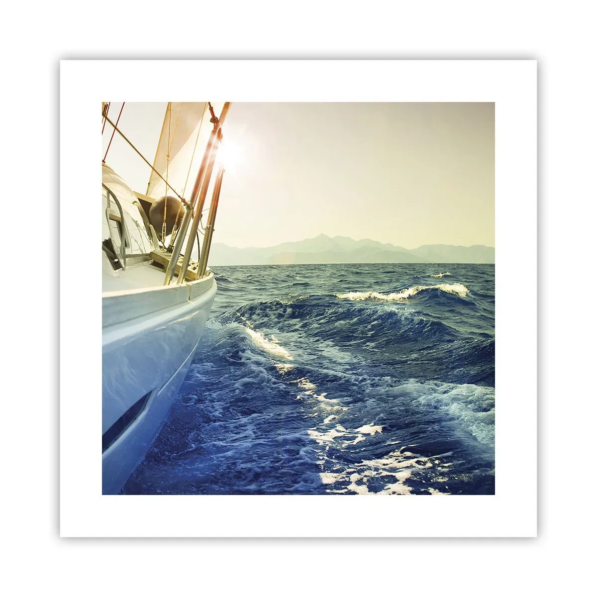 Poster - Auf ins Abenteuer - 40x40 cm