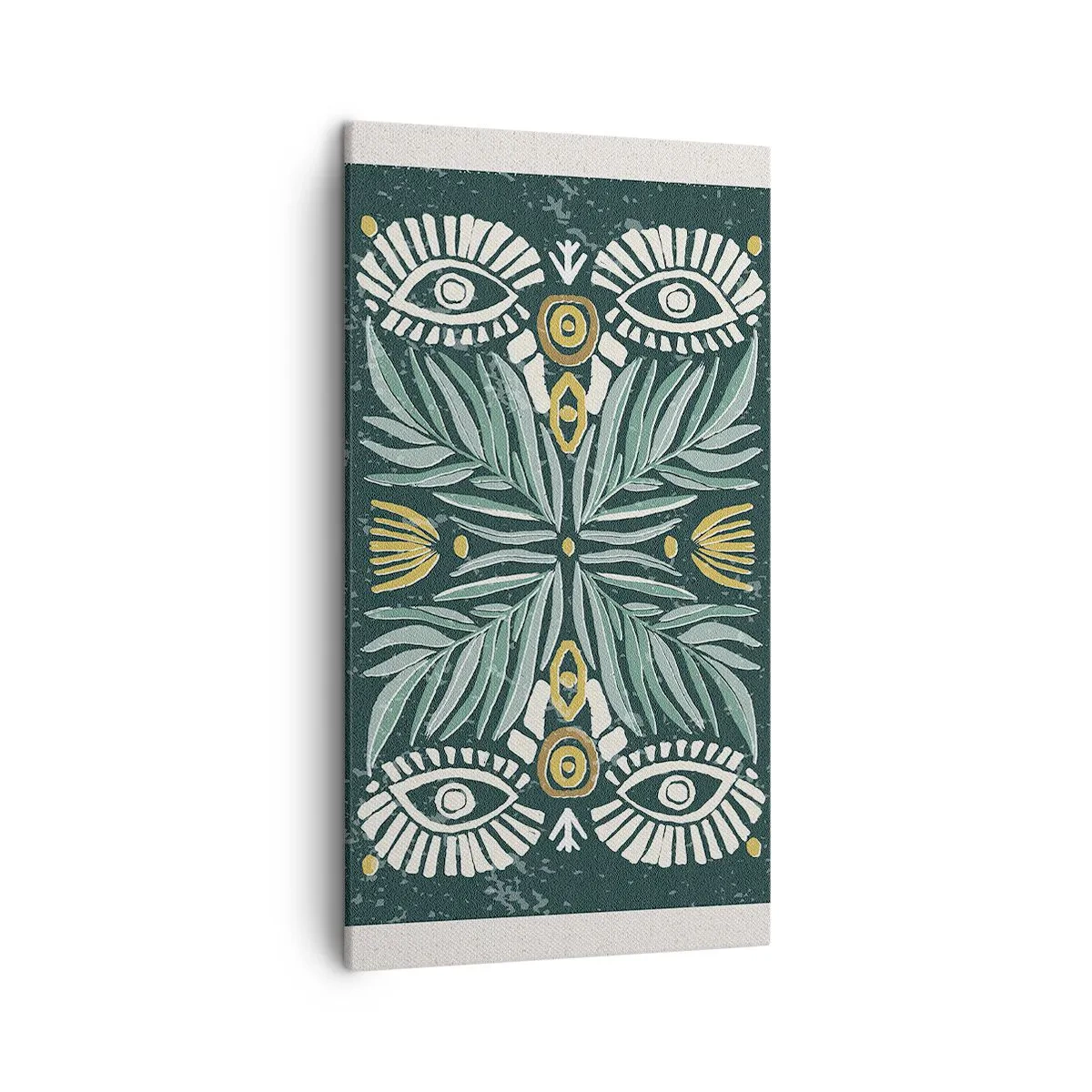 Bild auf Leinwand - Leinwandbild - Wie ein Volksausschnitt - 45x80 cm