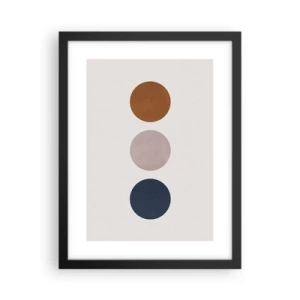 Poster in einem schwarzem Rahmen - Ein Symbol für Exzellenz - 30x40 cm
