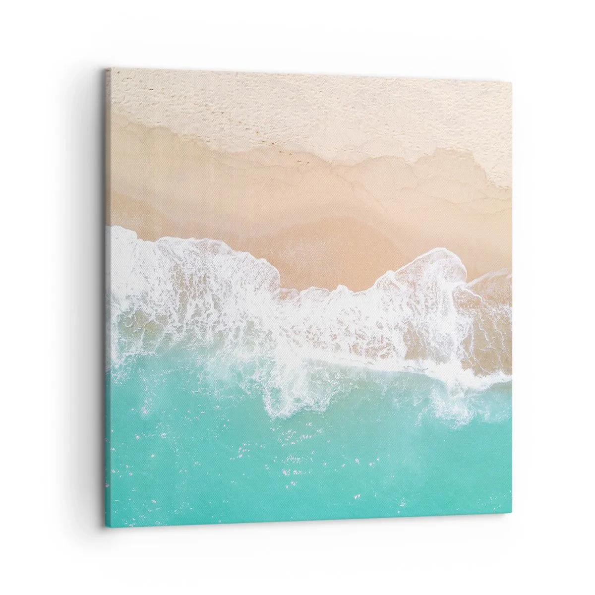 Bild auf Leinwand - Leinwandbild - Eine streichelnde Berührung - 50x50 cm