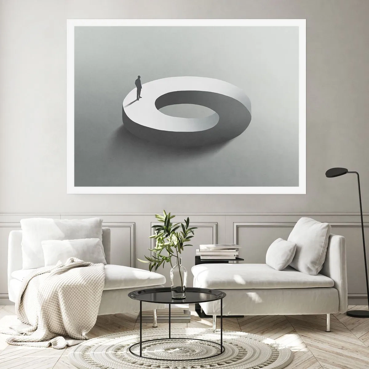 Poster - Und wie soll man davon klug werden - 91x61 cm