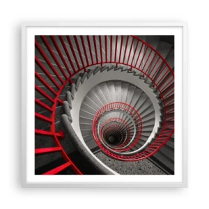 Poster in einem weißen Rahmen - Architekturspaß - 60x60 cm