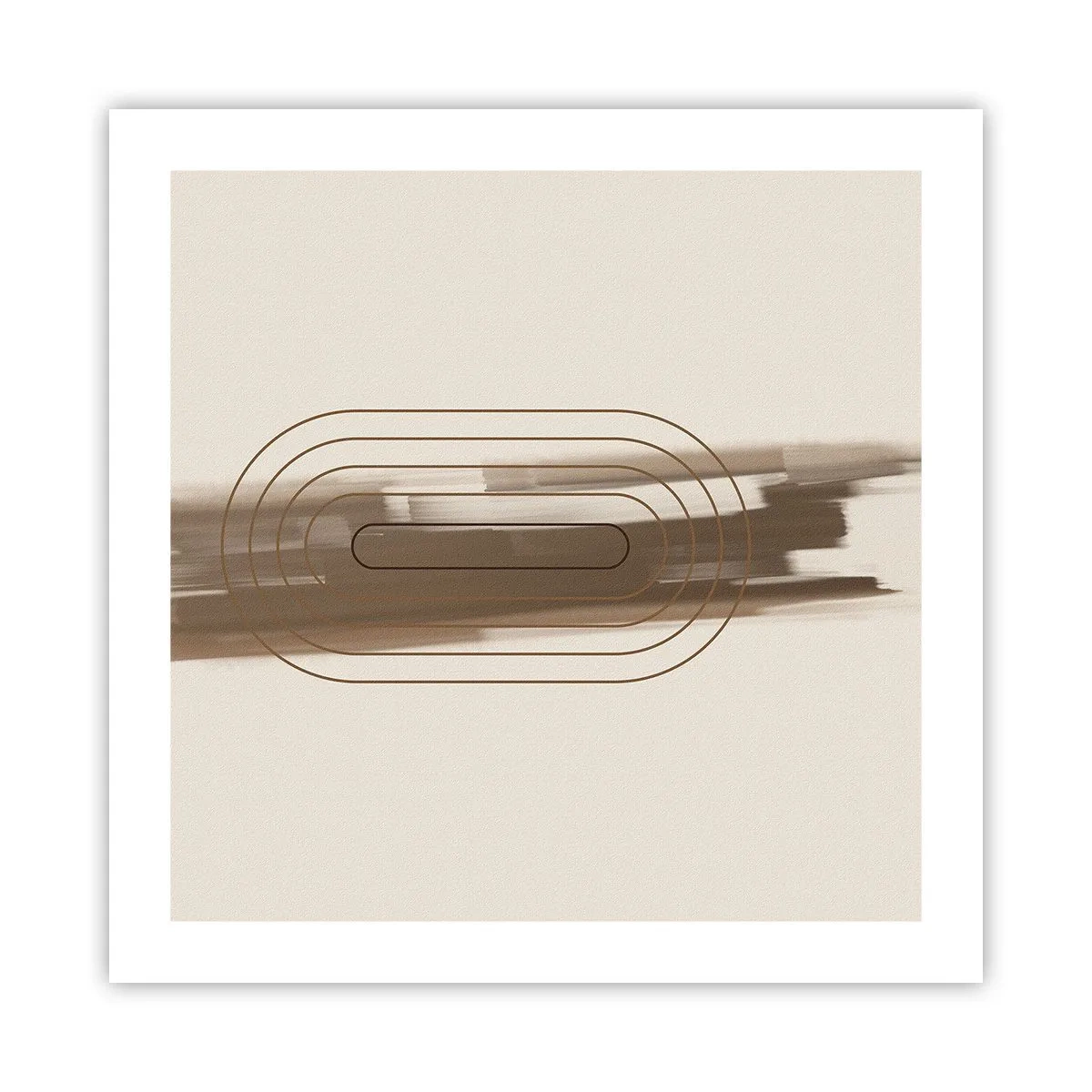 Poster - Ein Hauch von Grau - 50x50 cm