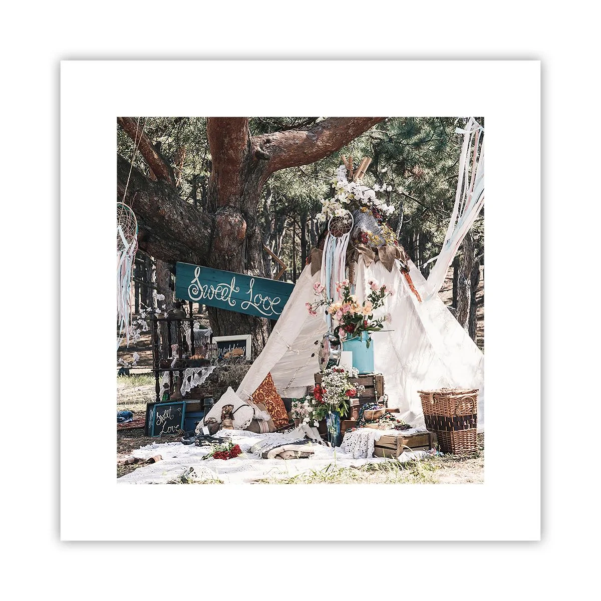 Poster - Liebe machen ... - 30x30 cm