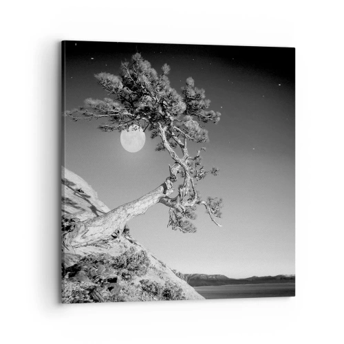 Bild auf Leinwand - Leinwandbild - Siegreiche Kämpferin - 70x70 cm