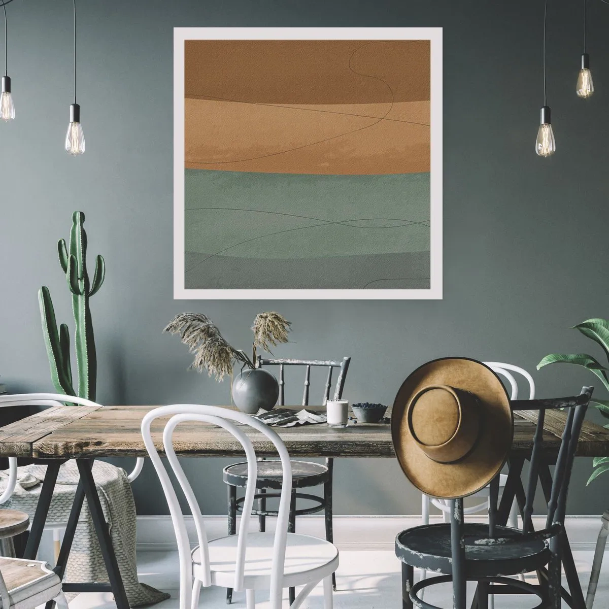 Poster - Horizontale Komposition - 30x30 cm