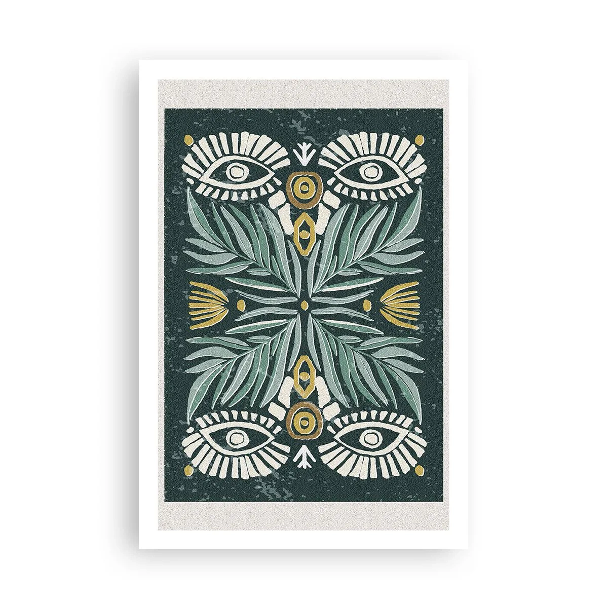 Poster - Wie ein Volksausschnitt - 61x91 cm