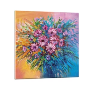 Glasbild - Bild auf glas - Lebensenergie - 30x30 cm