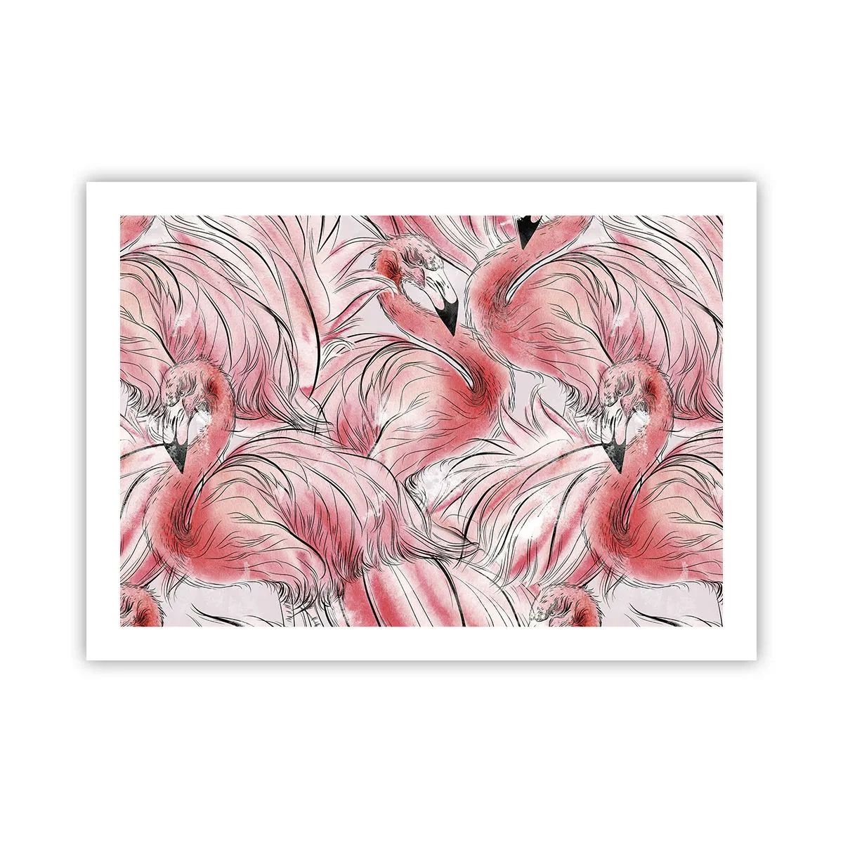 Poster - Bird Corps de Ballet - 70x50 cm